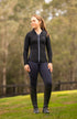 BARE Technical Riding Jacket - Black with Navy